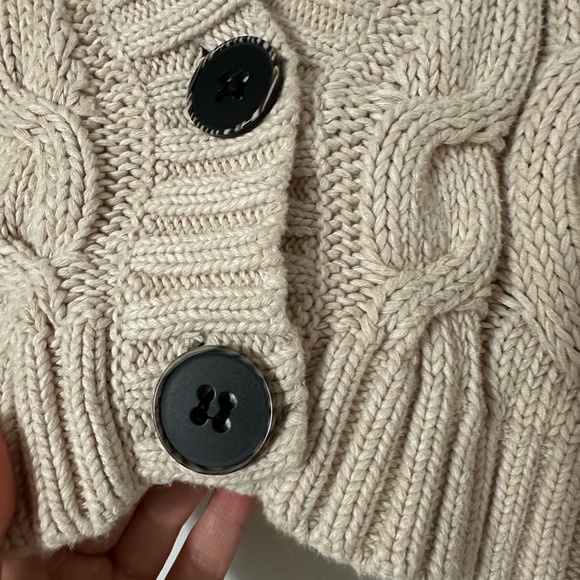 Pull & bear cropped knit cardigan - Picture 3 of 4